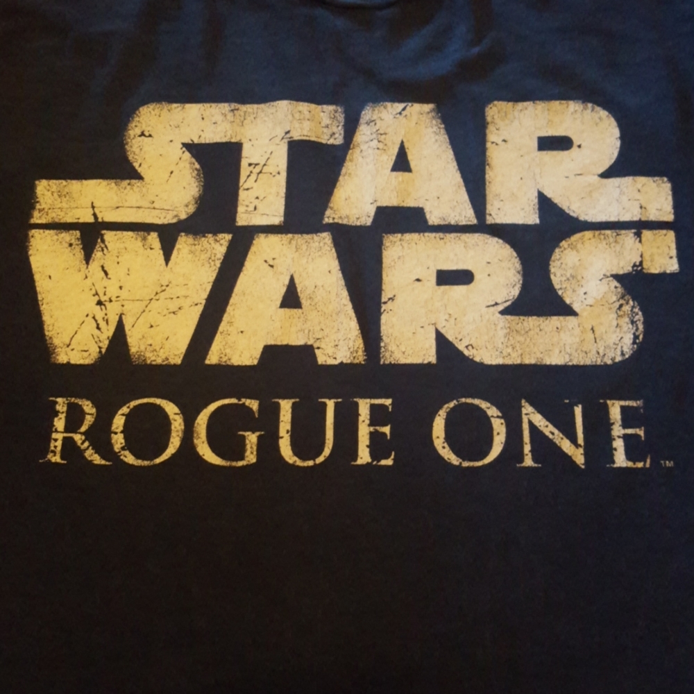 Star Wars Rogue One distressed t-shirt, 2X